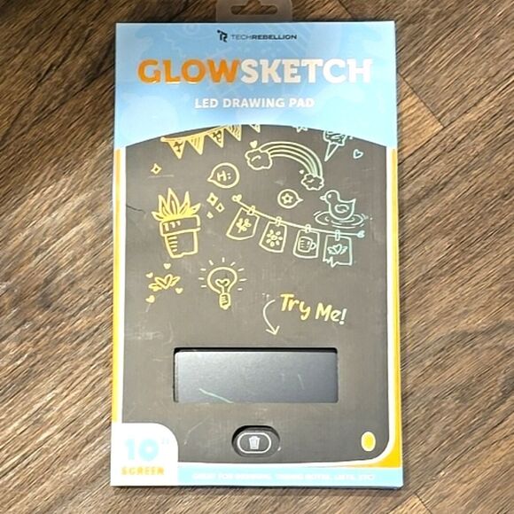 Tech Rebellion Glow Sketch LED Drawing Pad - Picture 2 of 3